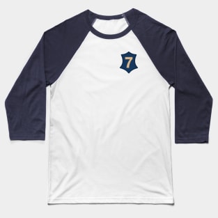 WW2 7th Army Corps (Small logo) Baseball T-Shirt